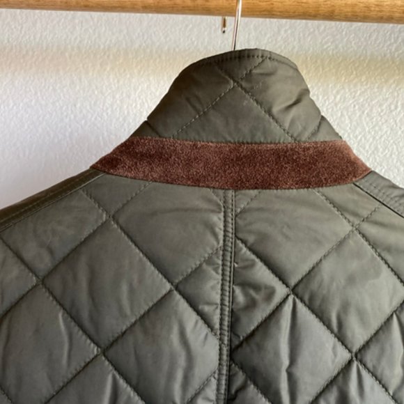 Polo Ralph Lauren Vintage Men's Medium Northfield Quilted Olive Jacket - Picture 7 of 16